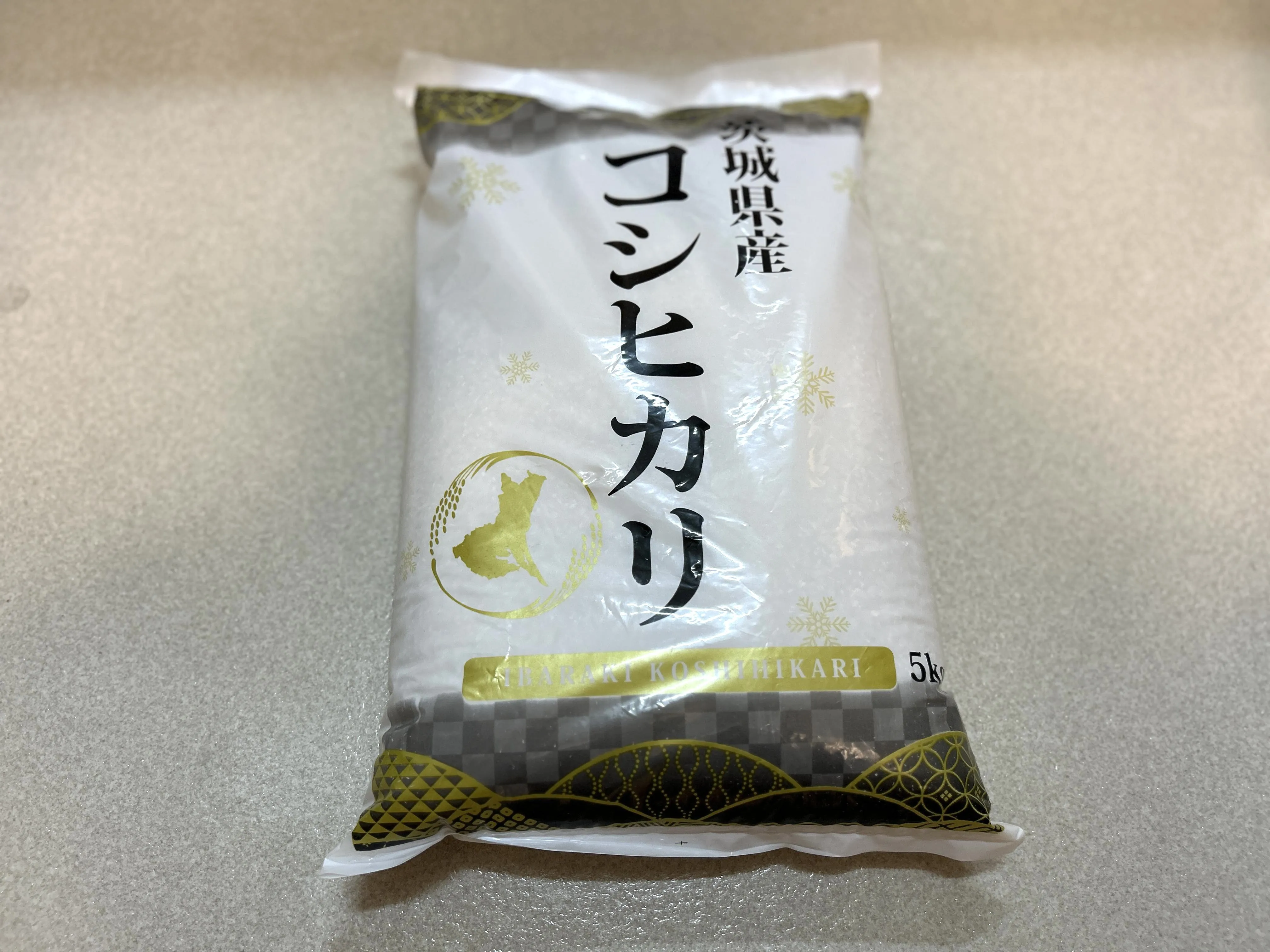 届いたコシヒカリ5kg