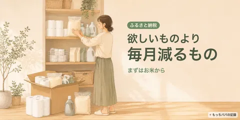ふるさと納税は「欲しいもの」より「毎月減るもの」を。わが家のリピート返礼品リスト
