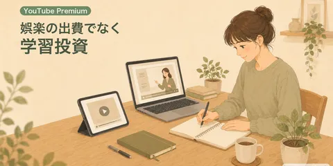 YouTube Premiumは"娯楽の出費"じゃなく"学習投資"だと考えるようになった話